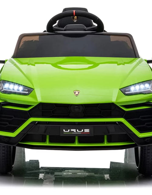 Load image into Gallery viewer, Lamborghini Urus 12V Electric Powered Ride on Car Toys for Girls Boys, Yellow Kids Electric Vehicles Ride on Toys with Remote Control, Foot Pedal, MP3 Player and LED Headlights, CL61
