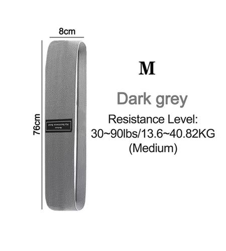 Fitness Resistance Band Buttocks Expansion Fitness Cloth Rubber Band Elastic Expander Suitable for Home Exercise Sport Equipment