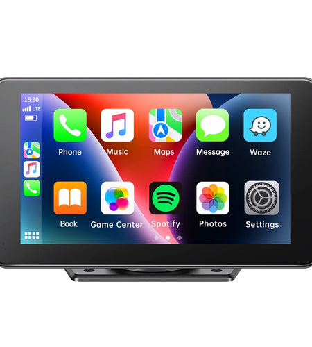 6.86 Inch Touch Carplay Screen Car Stereo for Vehicle Wireless Carplay&Android Auoto with Backup Camera, Mirror Link, FM, Bluetooth, GPS