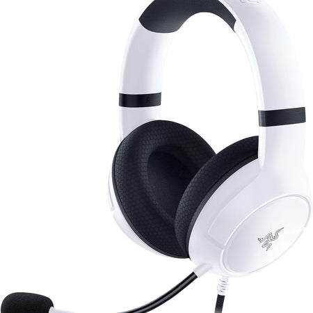 Kaira X Wired Headset for Xbox Series X|S, Xbox One, PC, Mac & Mobile Devices: Triforce 50Mm Drivers - Hyperclear Cardioid Mic - Flowknit Memory Foam Ear Cushions - On-Headset Controls - White