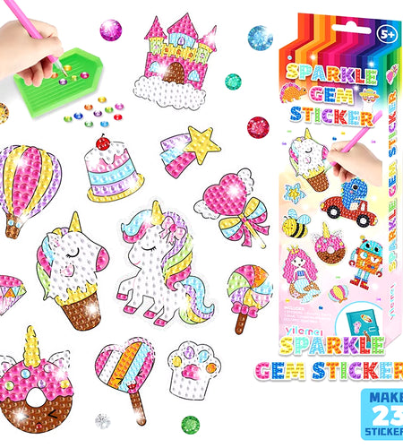 Christmas Diamond Painting Keychain 5D DIY Hanging Diamond Art Kits Diamond Ornaments for Kids Christmas Crafts Family Decor