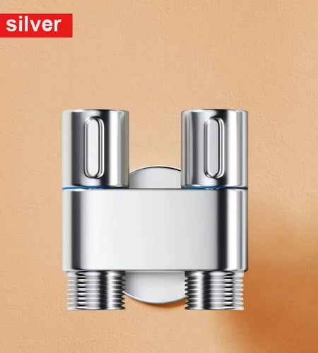 Hygienic Shower for Bathroom Toilet Bidet Shower Head Double Outlet Angle Valve of Bathroom Accessories Bidet Toilet Seat